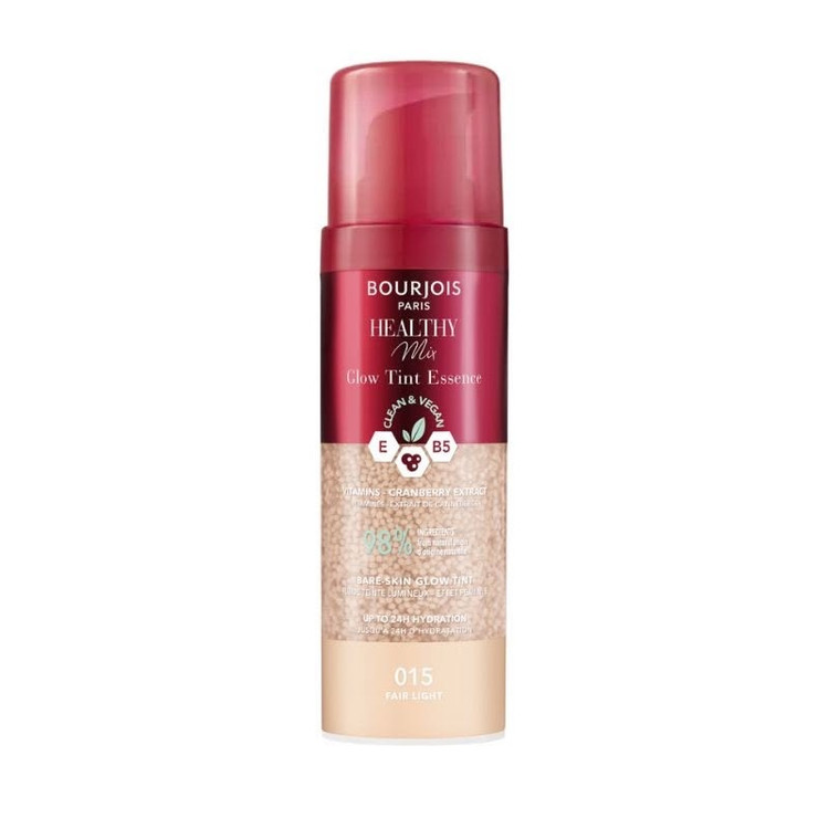 تینت رنگی صورت بورژوا مدل Healthy Mix Glow Tint