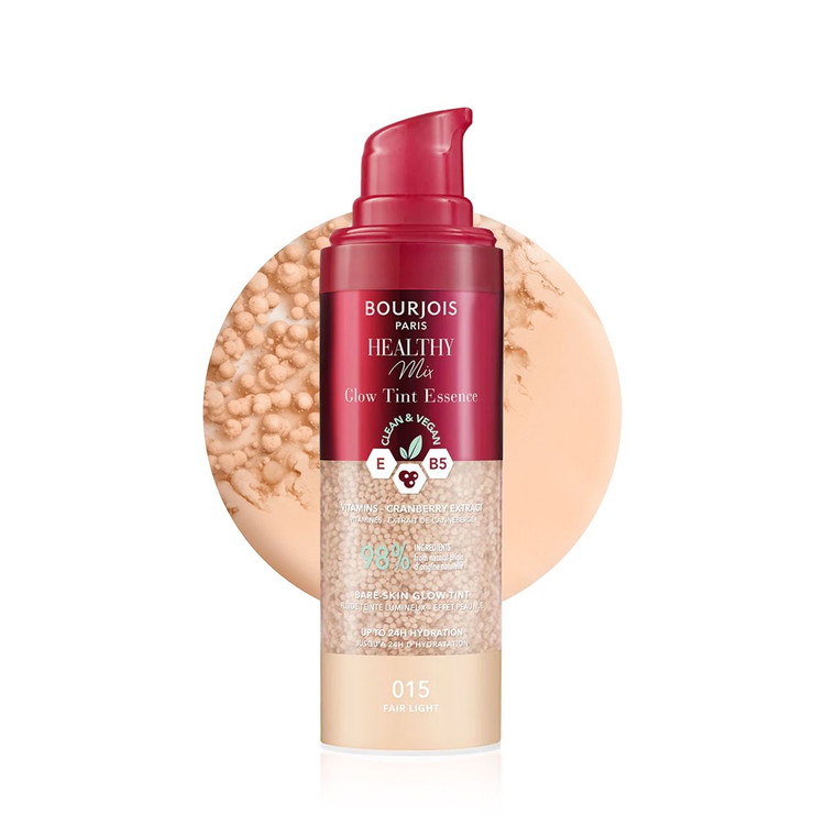 تینت رنگی صورت بورژوا مدل Healthy Mix Glow Tint